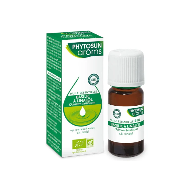 Basil Essential Oil with Linalol BIO 5ML