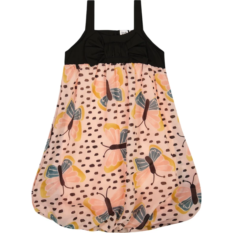 Printed Bubble Dress - Little Girl