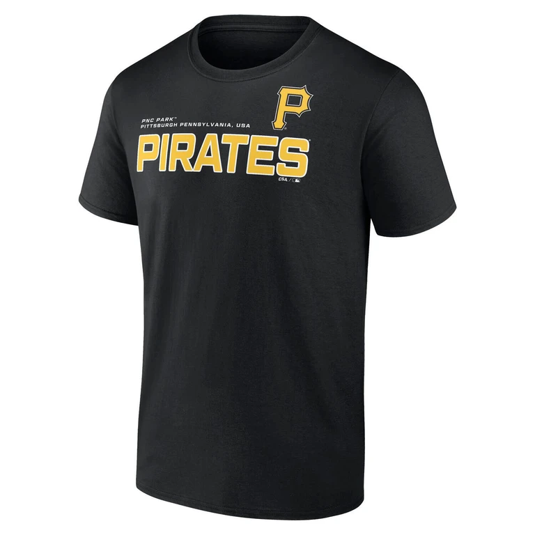 Short Sleeve TeePittsburgh PiratesXL:- Black, XL
