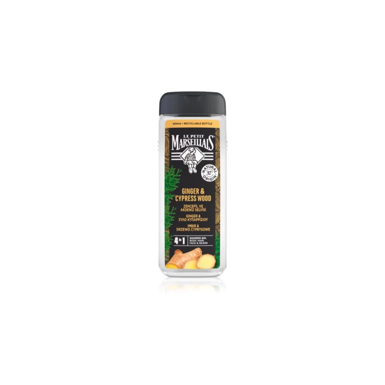 Le petit marseillais Ginger and Cypress Wood Gel - 400ml