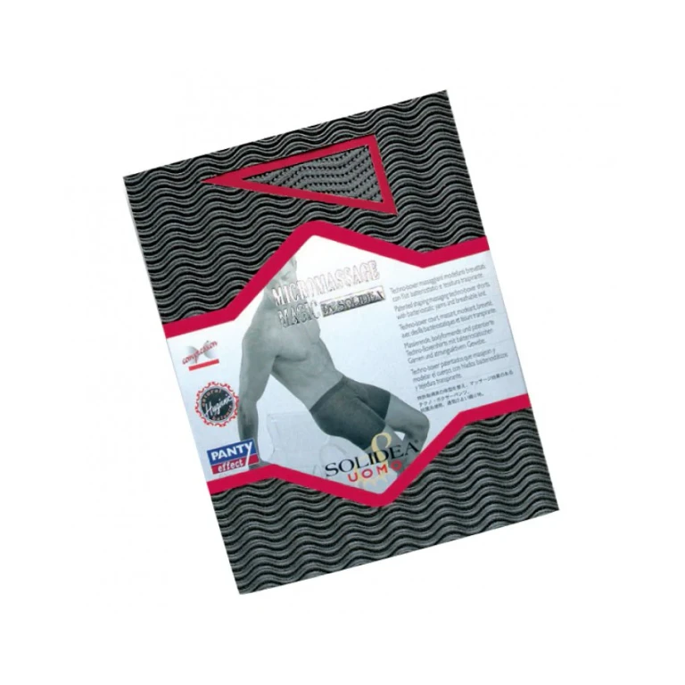 Panty Effect Boxer Short elastic micromassage Black 3L