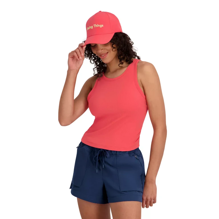 RIB TANK - PINK L:- L, Pink