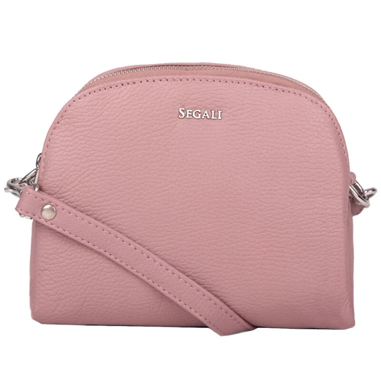 Women's Leather Crossbody Bag cameo rose
