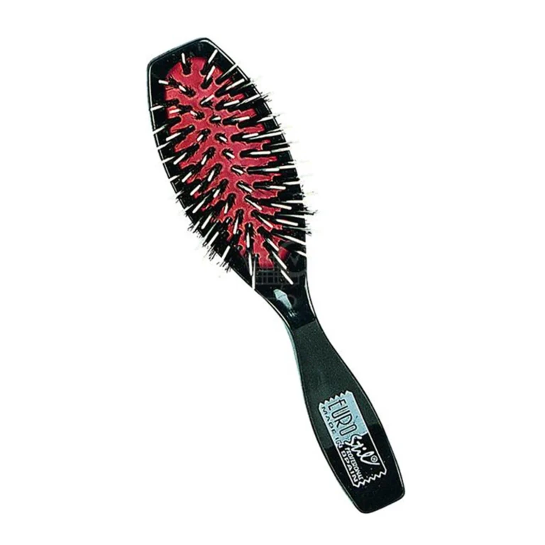 Small pneumatic brush Eurostil for extensions for boars (1 unit)