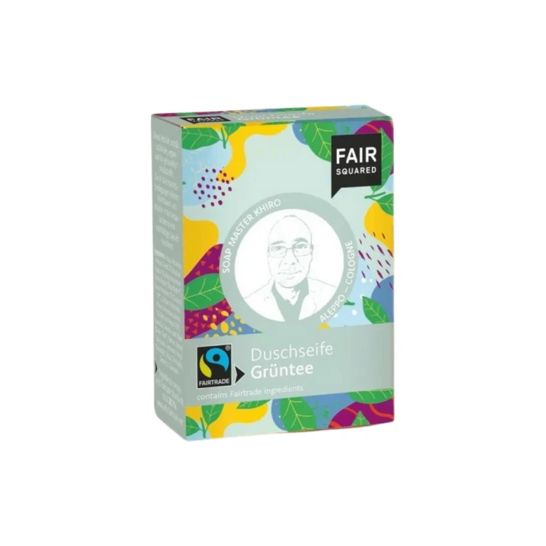 Fairtrade Green Tea Body Soap Anniversary Edition 80g