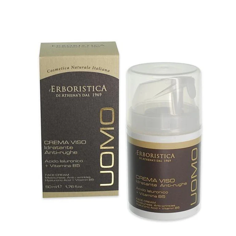 L'erboristica men's anti-wrinkle moisturizing face cream 50ml