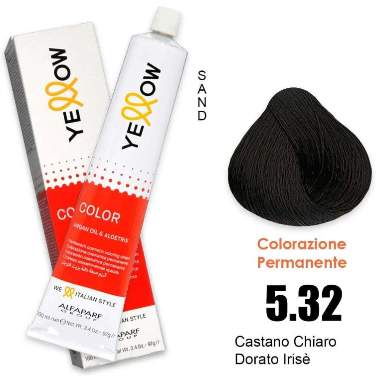 Yellow Color Permanent 5.32 100Ml