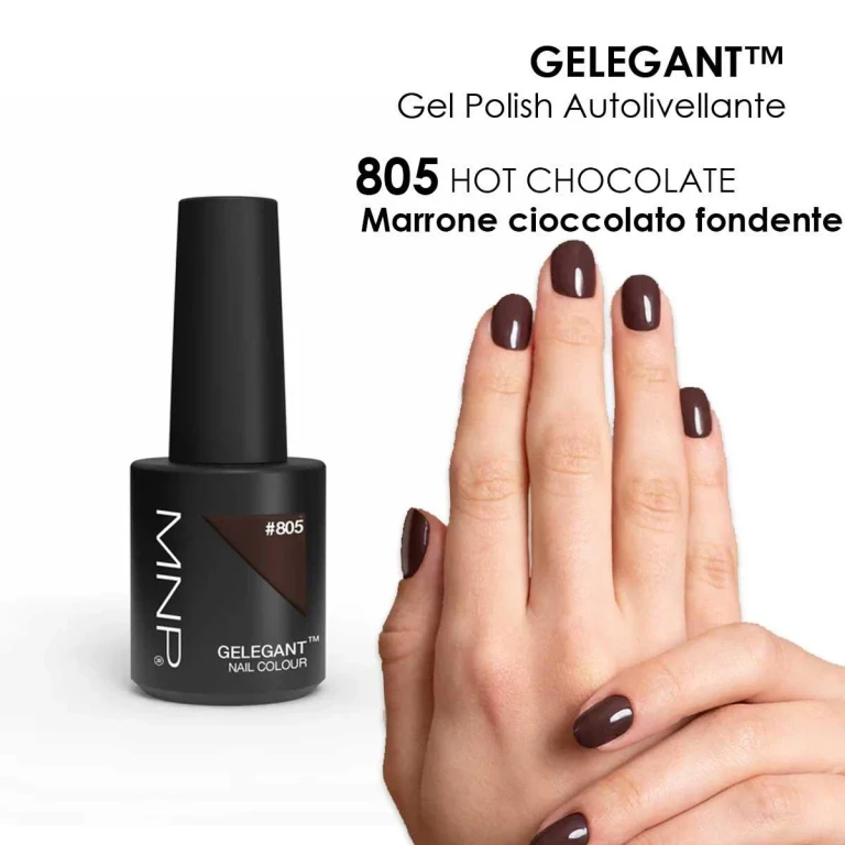 MNP MESAUDA GELEGANT Gel nail polish 8ml 805 Hot Chocolate