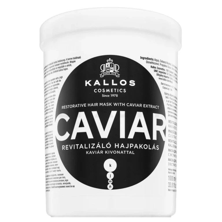 Anti-aging caviar hair mask Kallos 1000 ml