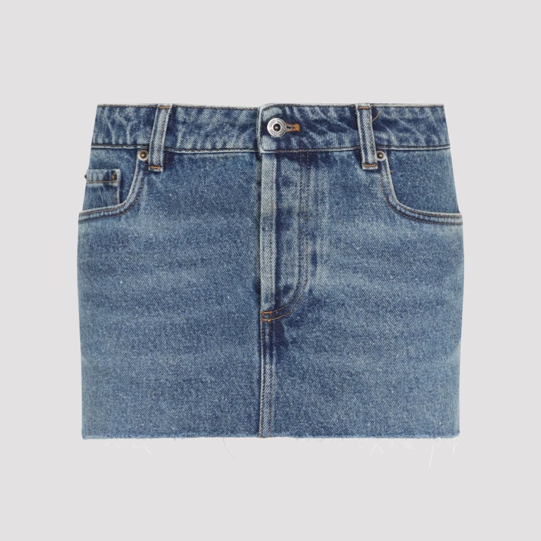Jupe en Denim Miu Miu