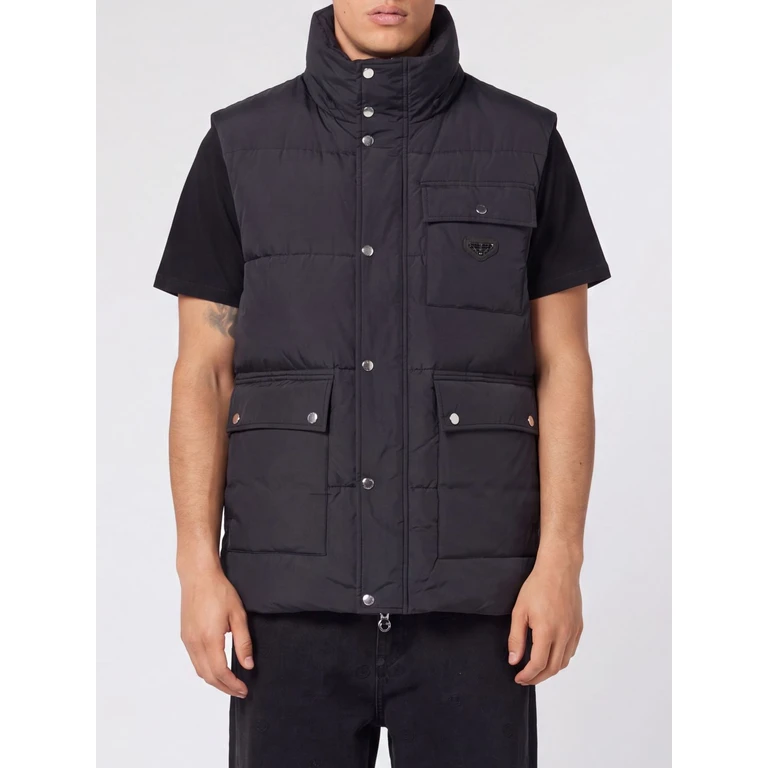 Suit Vest Men color Black (LAECMRC0237PNY002N02)