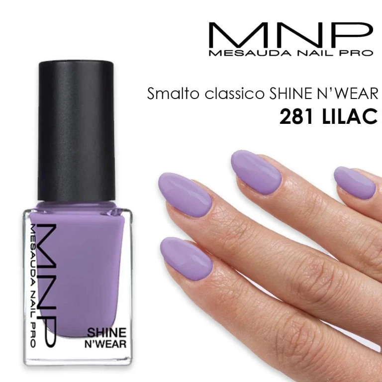 Mnp Classic Nail Polish Shine N'Wear 281 Lilac