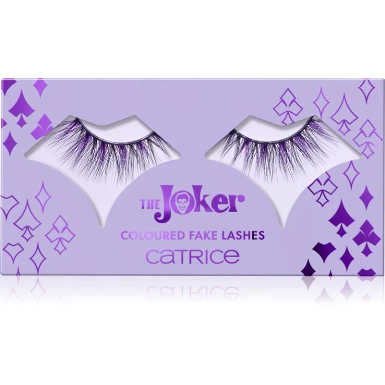 The Joker False Eyelashes 010 Quirky Purple Pizzazz 2pcs
