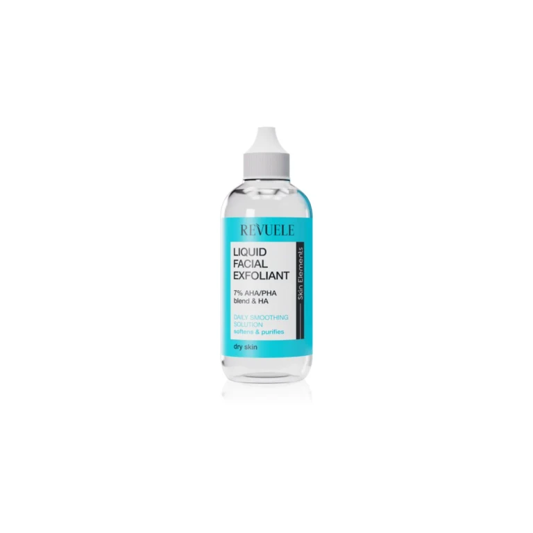 Exfoliating Liquid 7% AHA/PHA blend + HA exfoliating peeling serum for dry skin 125 ml