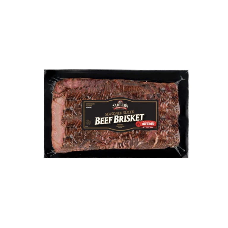 Sadler's Smokehouse Sliced Whole Brisket, priced per pound