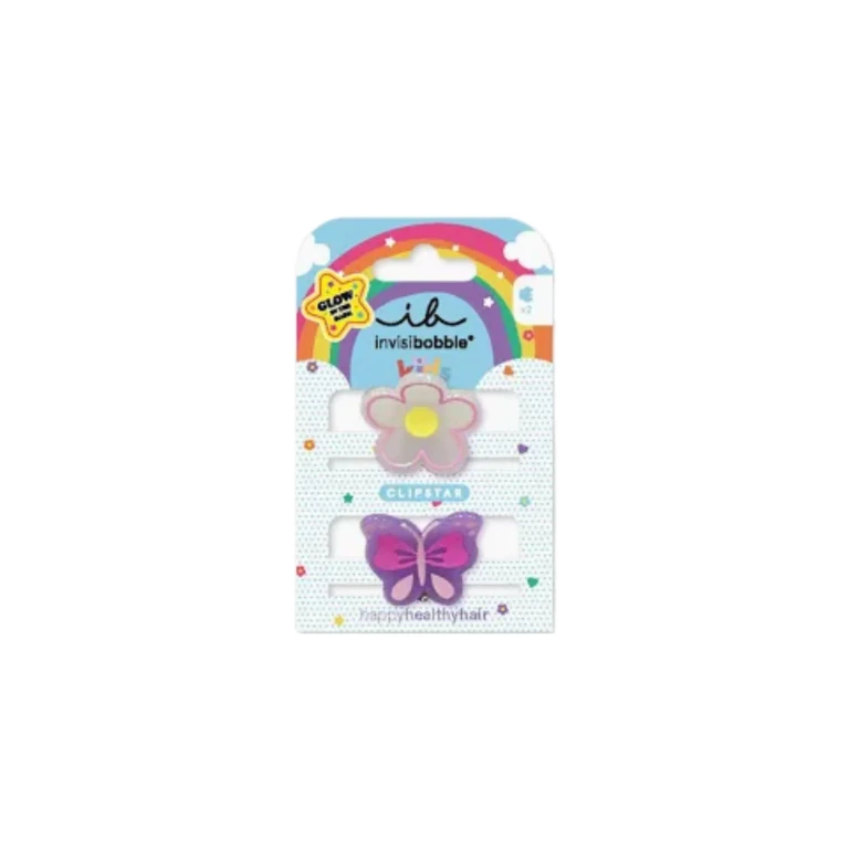 Clipstar Glow Happy Flower - Hair Clip 2pcs