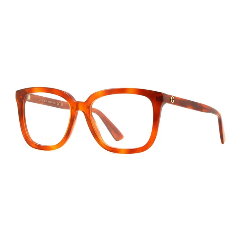 Ladies Brown Square Eyeglass Frames GG1319O 002