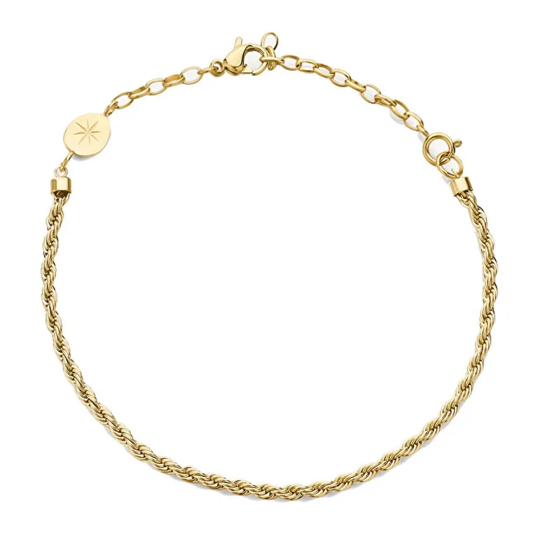 Elegant women's bracelet in gold plated steel Essential BNL056