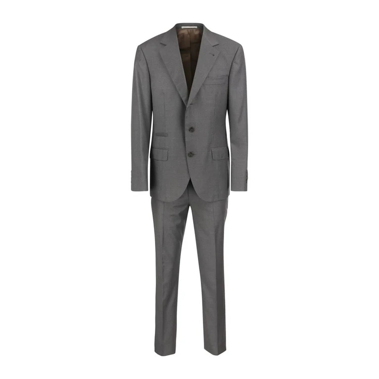 Medium Grey Wool Tailored Blazer