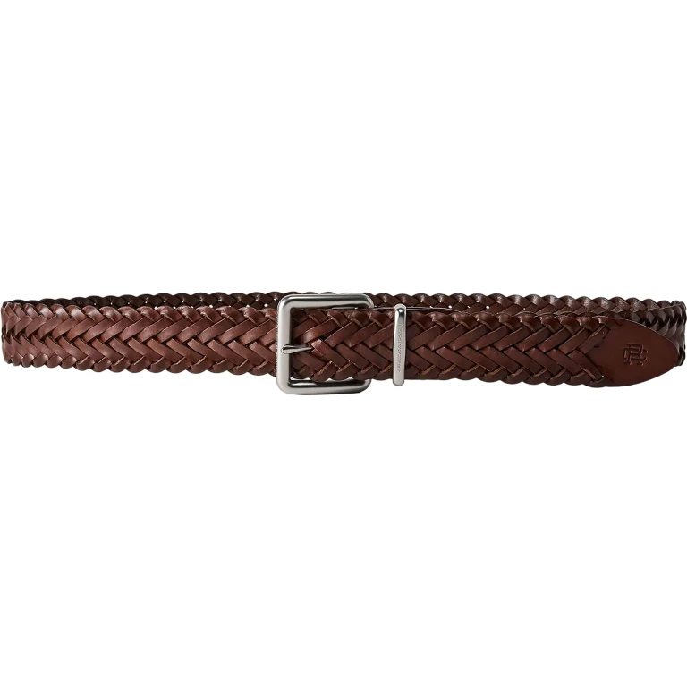 Braided Leather Belt