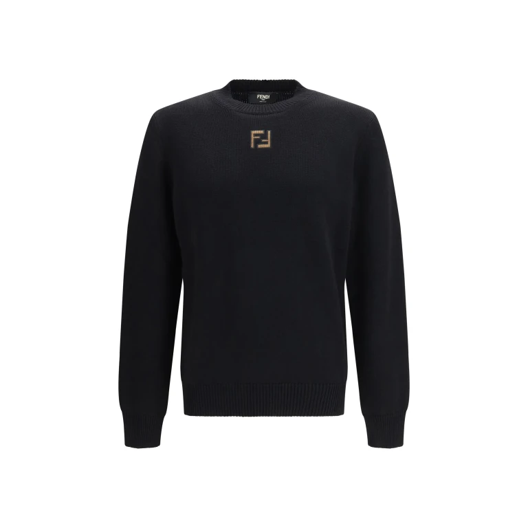 Wool Pullover Black/Hazelnut