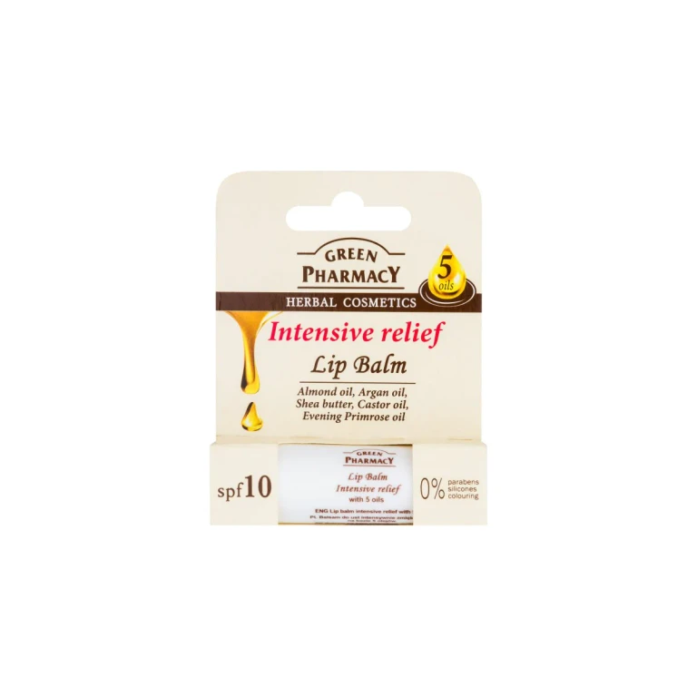 Mix Of Oils Lip Balm Intense Moisturizing Lip Balm Spf 10 Without Silicones, Parabens And Colorants 3.6 G