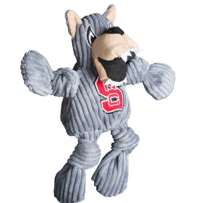 NCAA North Carolina State University, Mr. Wuf Knottie Plush Dog Toy