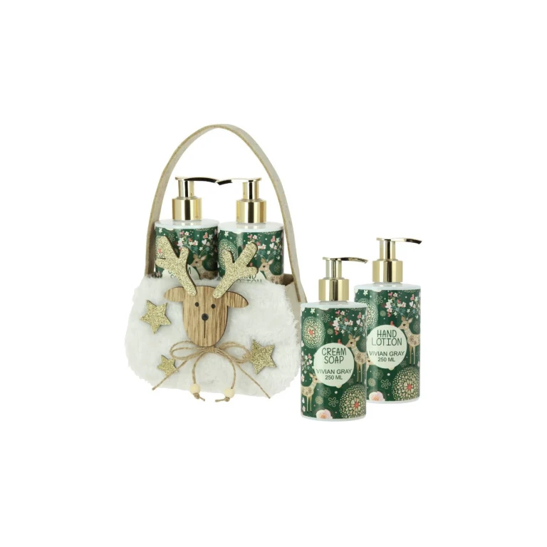Set Vivian Gray: Natural X-Mas Moisturizing Hand Cream 250ml + Liquid Cleansing Soap naturale X-Mas 250 ml
