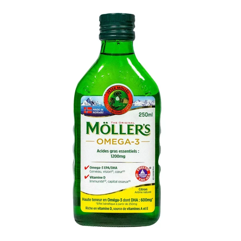 Omega 3 Cod Liver Oil Lemon Flavor 250ml