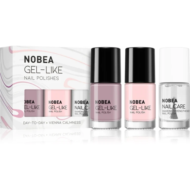 Day-to-Day Vienna Calmness Nail Polish Set 3x6 ml nude