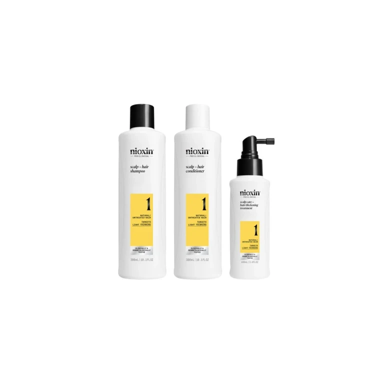 Kit System 1 Natural Hair and Moderate Hair Loss 700ml