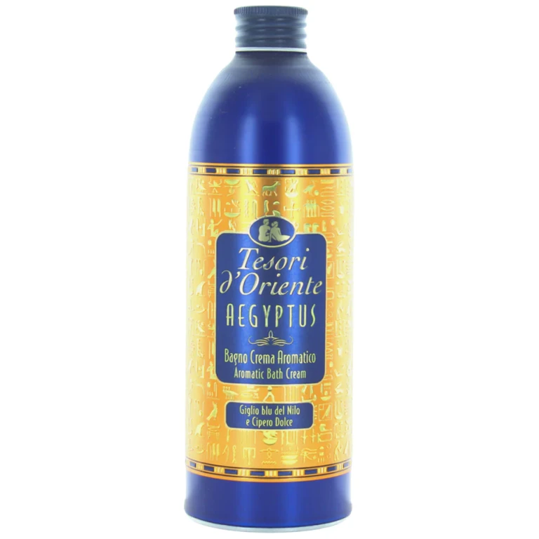 Treasures of the East Aegyptus Aromatic Bath Cream Blue Lily of the Nile and Papyrus 500 Ml