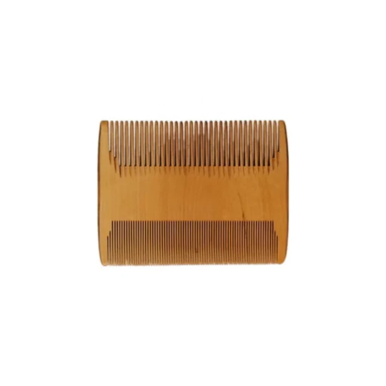 Wooden baby comb