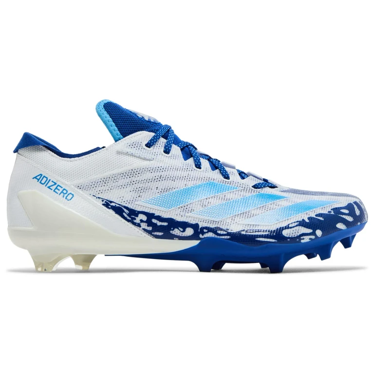 [ie4418] Mens Adidas Adizero Electric Speed Juice 'cloud White Royal Blue'