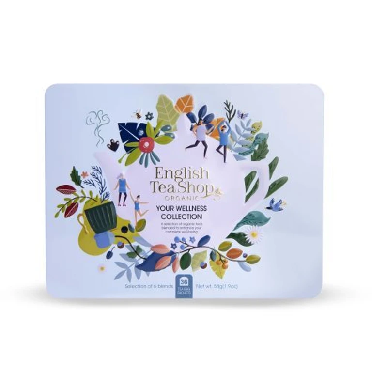 Gift Set Your Wellness Blue BIO in una Tin box of 36 bags