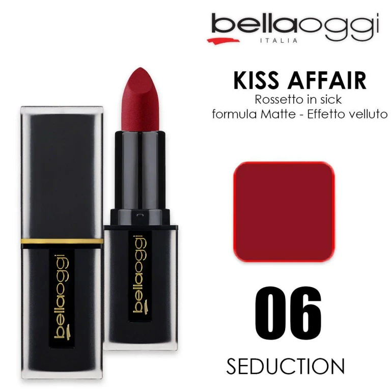 Kiss Affair Matte Lipstick Stick Seduction 006