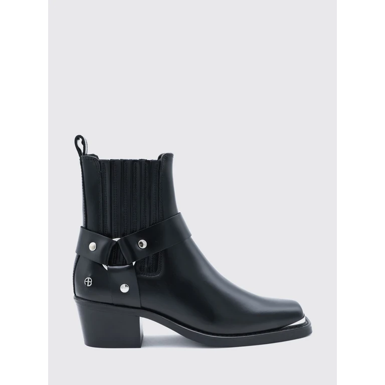 Bottes Mid Biker en noir
