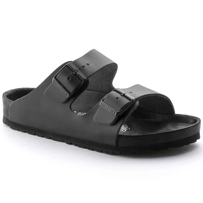 Monterey Natural Leather Exquisite Black Sandals