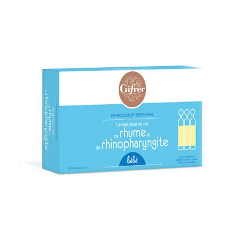 Bébé Physiologica Septinasal Nasal Wash 20 pcs of 5ml