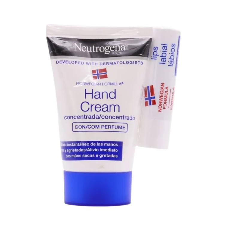 Concentrated hand cream Neutrogena 50 ml + lip balm