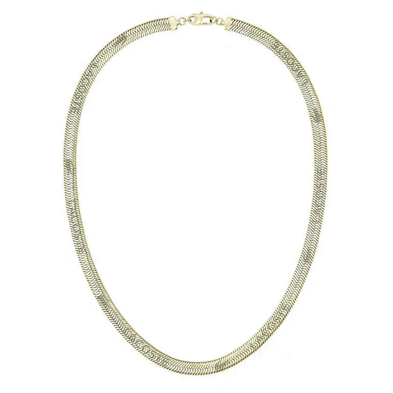 Men's Massive Necklace in Gold-Plated Steel Grit 2040378