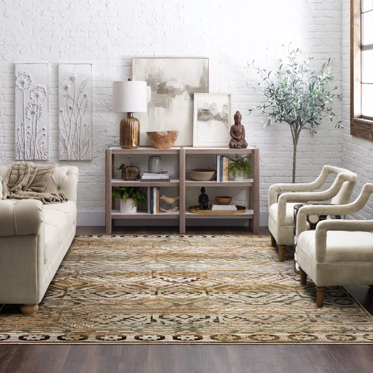 Woven Traditional Area Rug:- 7'10' x 10'1', Olivia Southwest
