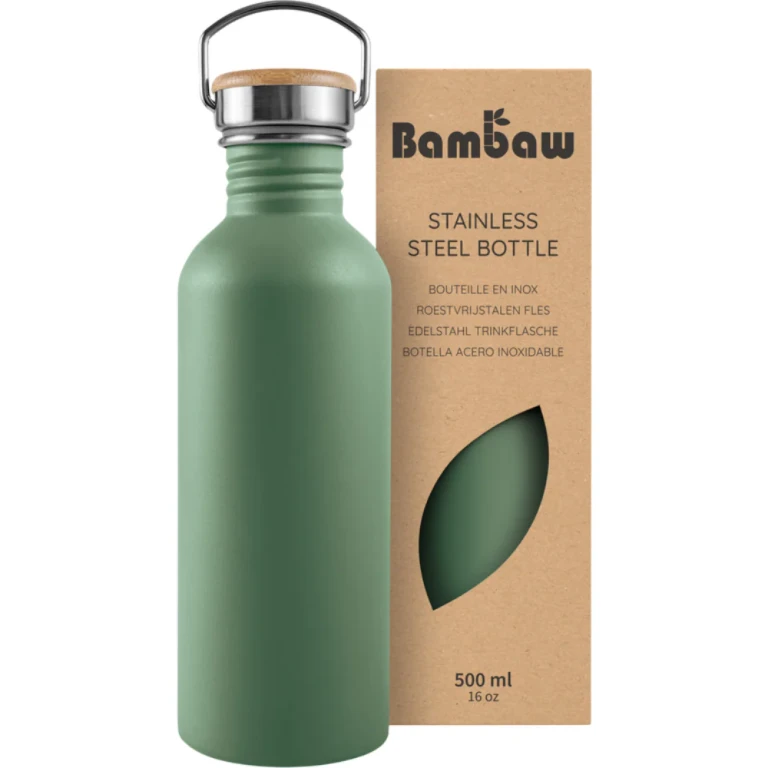 Borraccia in Acciaio Inossidabile 500 ml Verde Salvia โ Borraccia