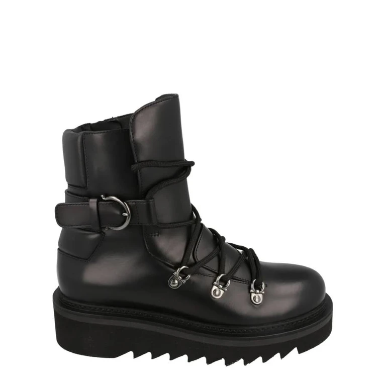 Elimo Lace-Up Leather Boot
