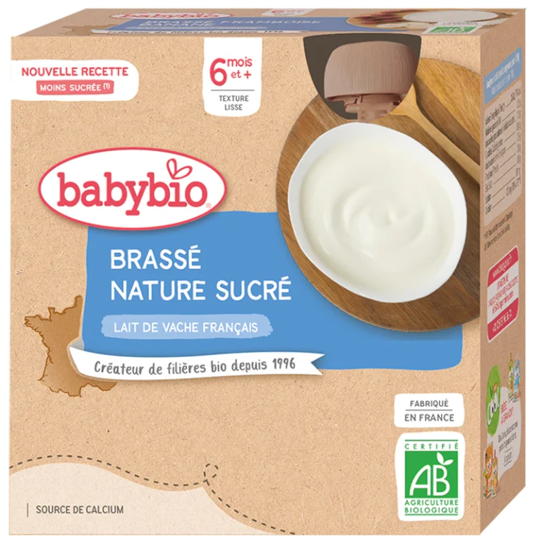 Dessert Bottles - 6 months and more - Sweet Natural Product - BIO 4x85 g