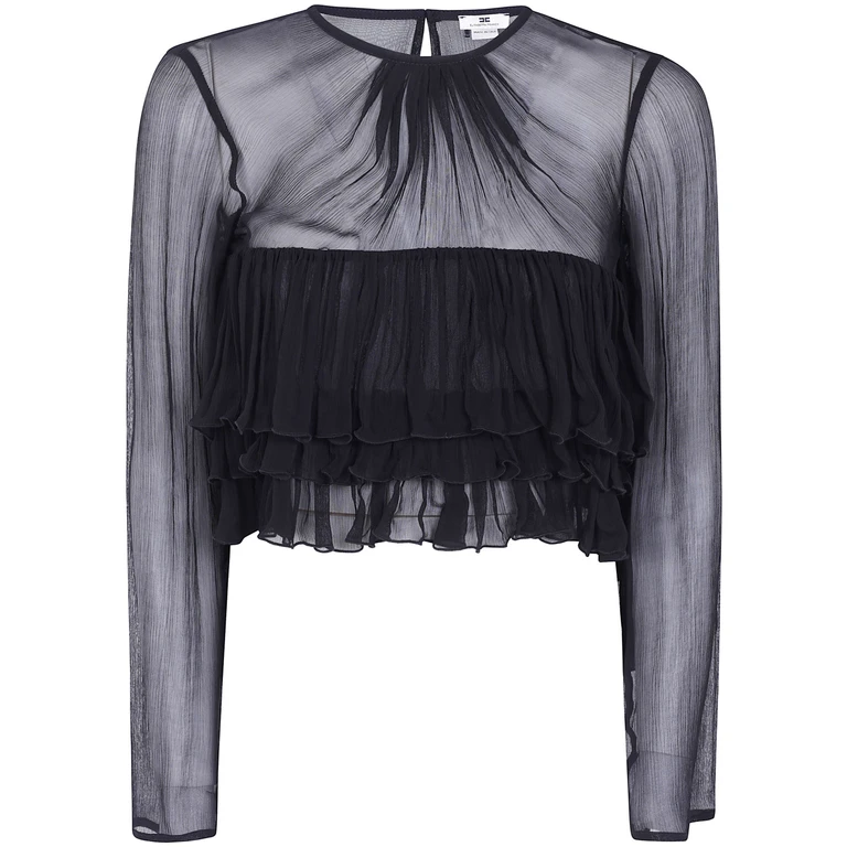 Shirt Long Sleeve "Ca18766e2 110 Black"