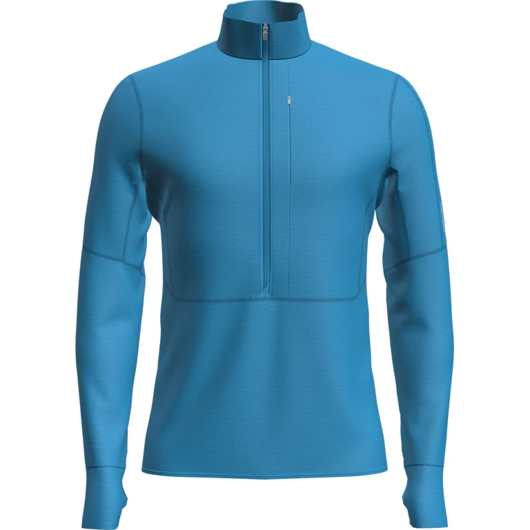 200 Real Fleece Descender Merino Blend Long Sleeve Half Zip Jacket - Men's