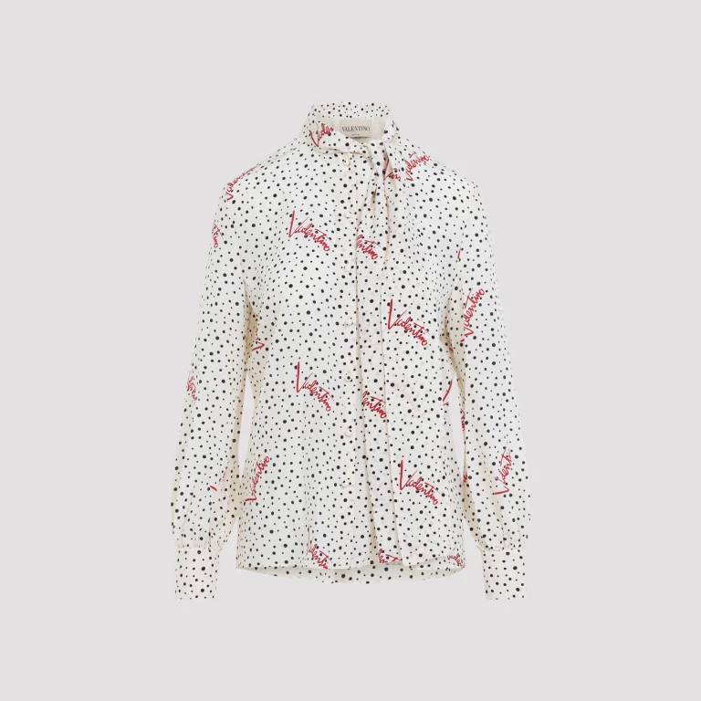 Bollicine Crepe Shirt