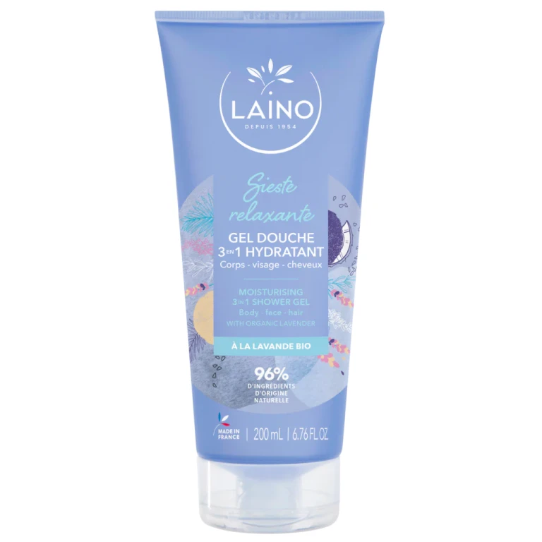 Siesta Relaxing Shower Gel 3in1 Moisturizing with Organic Lavender 200ML