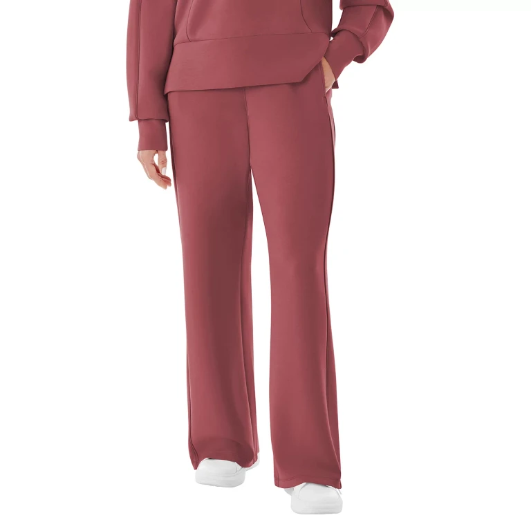 SANDWASH WIDE LEG PANT - Washed Cranberry - Online Only 3XL:- Washed Cranberry - Online Only, 3XL